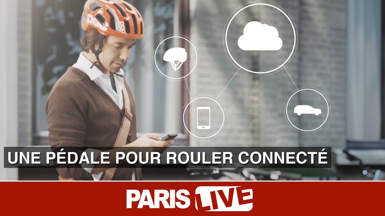 Une pédale de vélo pour rouler connecté