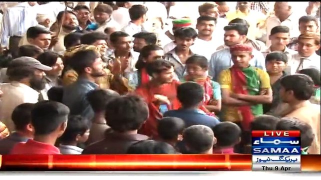 Clash Between PTI And MQM Workers