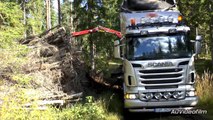 Scania R620 8x4 - BRUKS Mobile Chipper ,Sweden