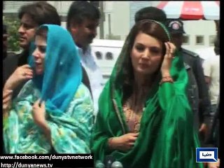 Dunya news-There is no “no go area” for me and Imran : Reham Khan
