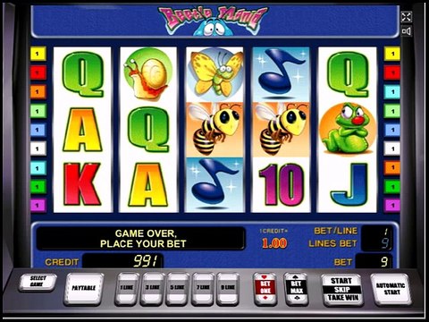 Игровой автомат Beetle mania как играть.