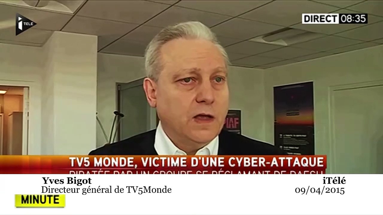 TV5Monde : les «systèmes de sécurité ont été validés par des agences»