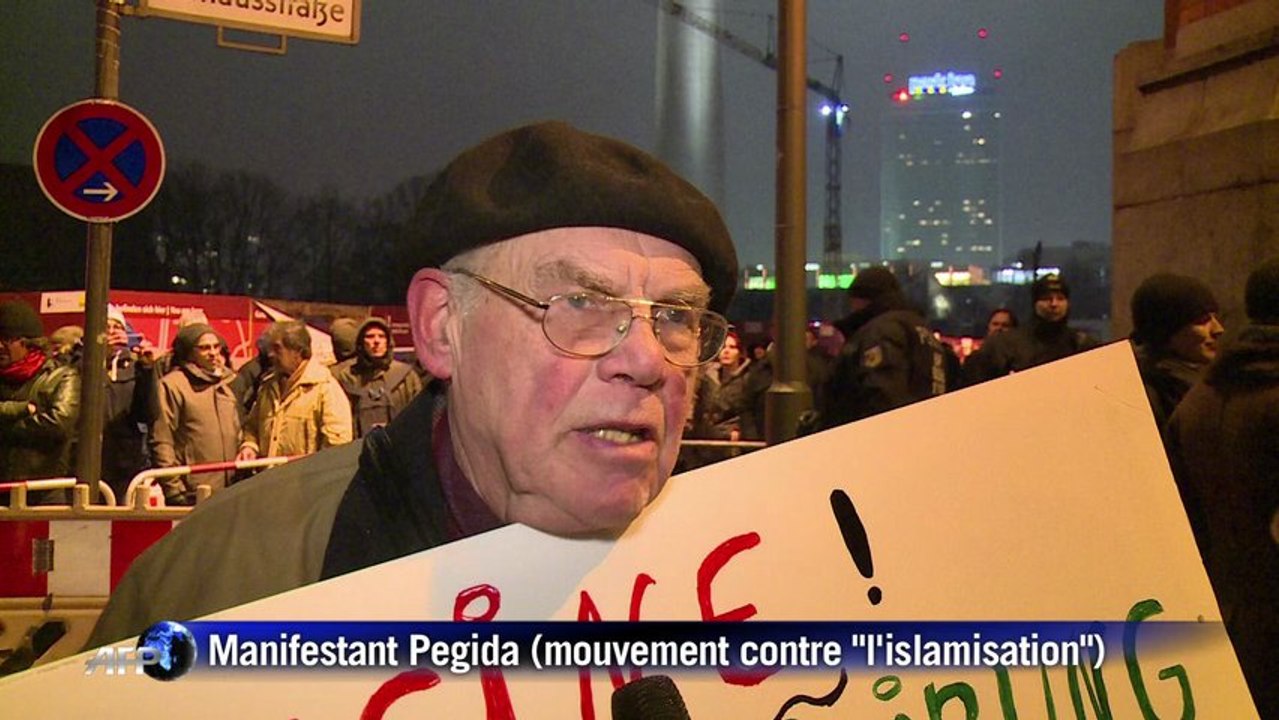 Manif contre «l'islamisation» et contre-manif à Berlin
