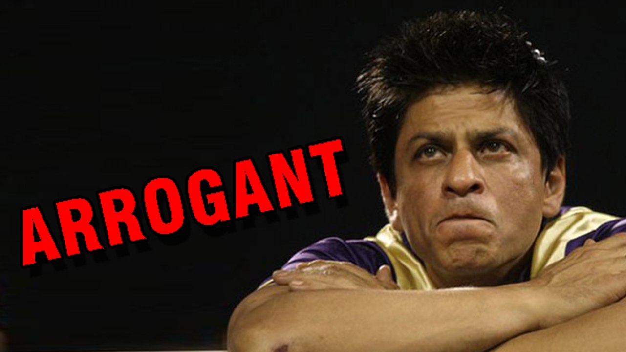 Shahrukh's ARROGANT Comment