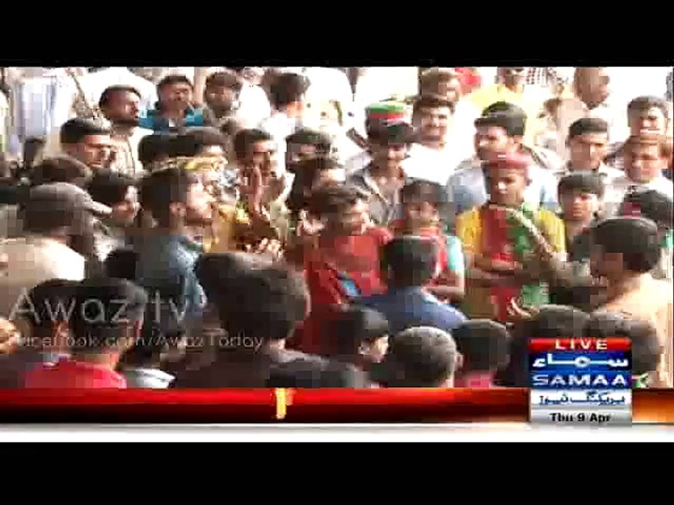 Clash Between PTI And MQM Workers