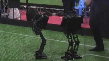 'Robocup', el torneo de fútbol de androides y máquinas