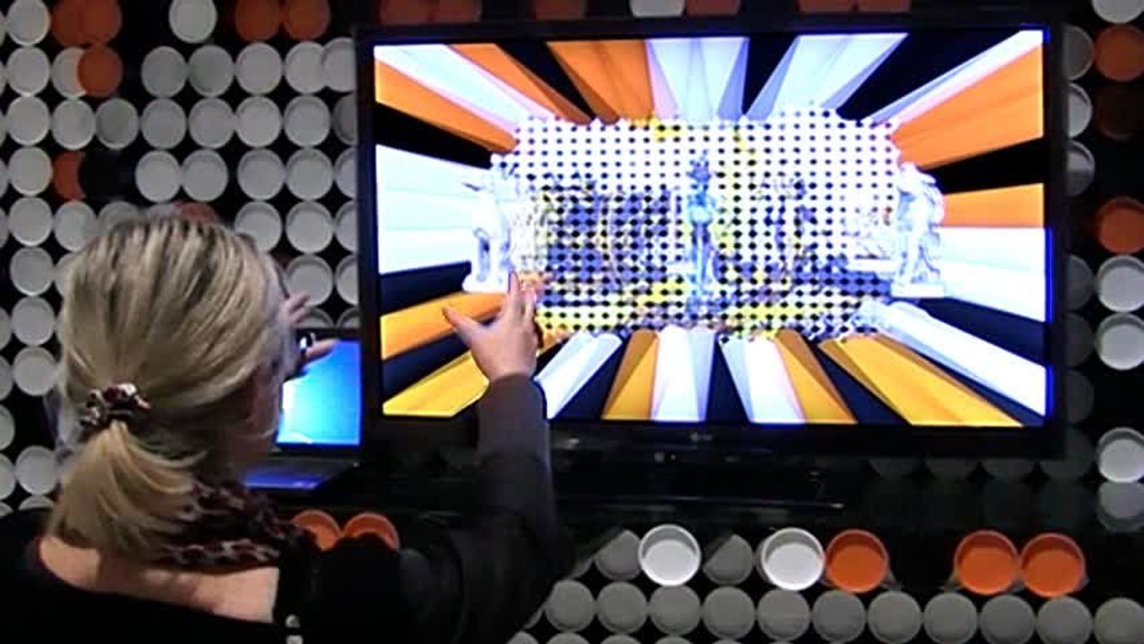 Louvre-Lens, l'innovation "Gestuelle 3D"