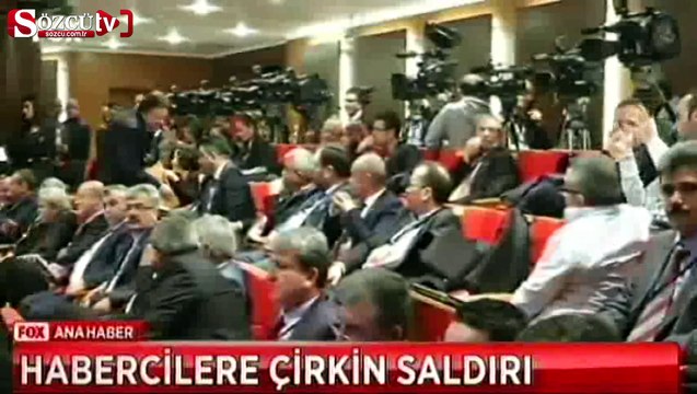 Basına çirkin saldırı