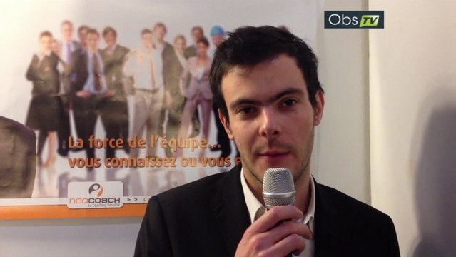 Interview de Mathieu Salfati, de la franchise Neocoach, sur le salon Top Franchise Méditerranée 2013