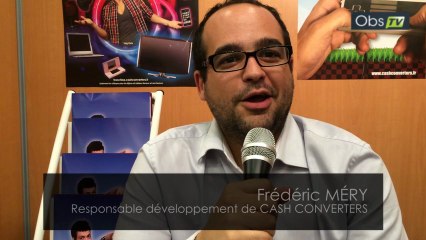 Interview de Frédéric Méry, de la franchise Cash Converters