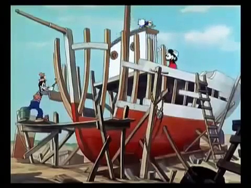 Best Disney Cartoons - Mickey Mouse - Donald Duck - Goofy Episodes Boat Builders