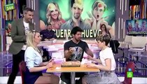 Miguel Ángel Muñoz se enfrenta a Anna Simon y Sara Escudero en la guerra de huevos de Zapeando