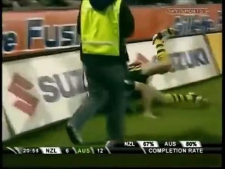 Kidwell Smashes Willie Mason & preceding punch up!