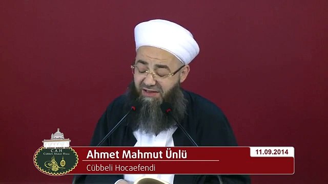 11.09.2014 Kısım 1 Bidat Ehli - Ahmet Mahmud Ünlü Sohbet