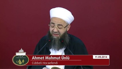 11.09.2014 Kısım 1 Bidat Ehli - Ahmet Mahmud Ünlü Sohbet
