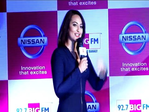 92.7 FM & NISSAN MOTORS Join Hands With Unique Collection Sonakshi Sinha