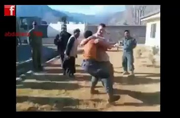 Pathan vs US Soldier Fight