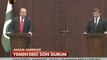 Başbakan Ahmet Davutoğlu Ve Cumhurbaşkanı Recep Tayyip Erdoğan Pakistan Başbakanı Navaz Şerif'i Ağırladı