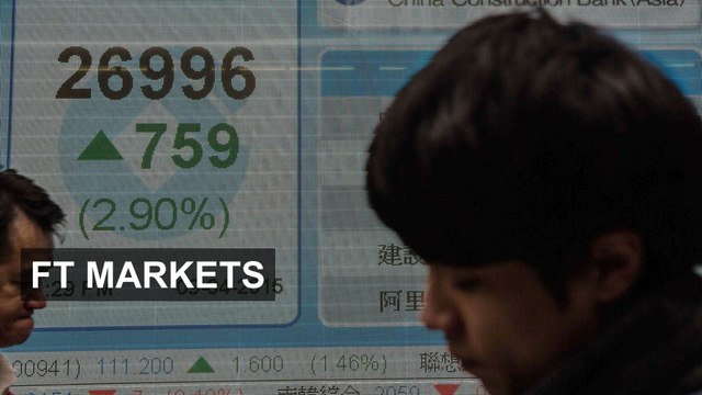 60 seconds on the Hang Seng index rise