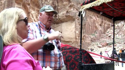 خيول مدينة البتراء الاثرية تحت سياط قطاع السياحة