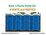 Rent an Affordable Porta Potty From Porta Potty Service