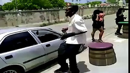 Funny Enter Car Like a BOSS