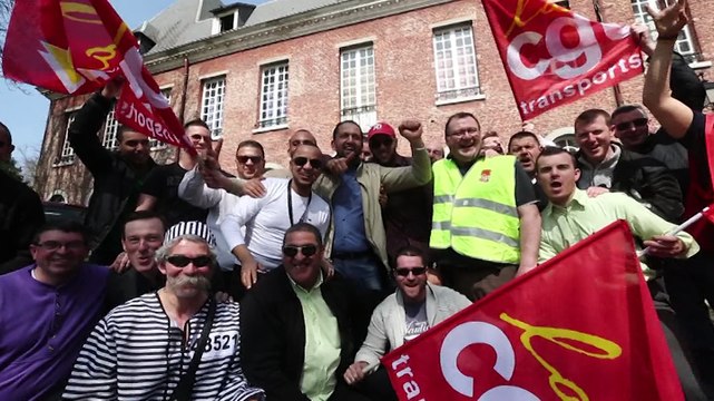 Stibus: les chauffeurs manifestent à Recquignies