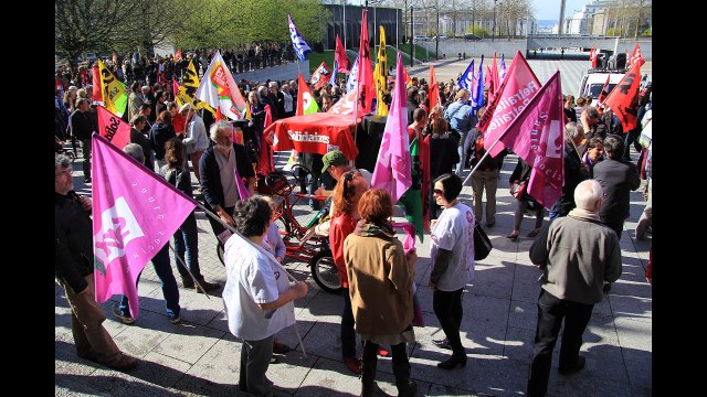 Manif à Brest contre l'austérité