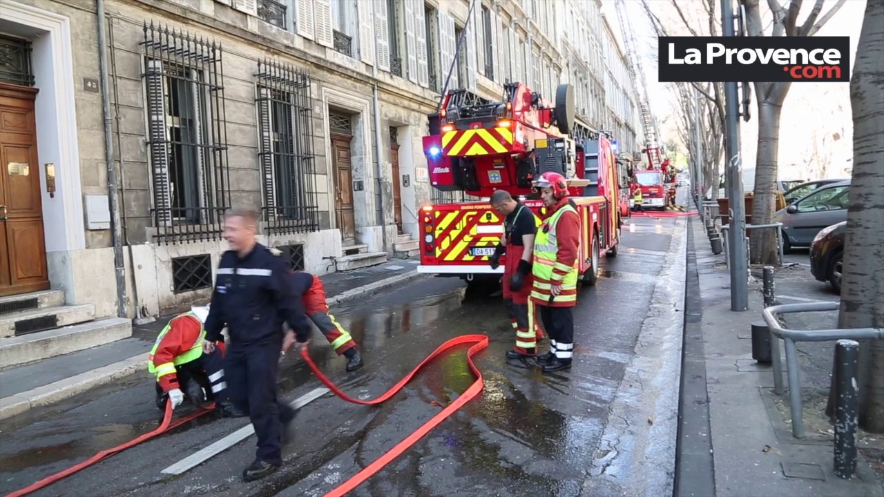 Incendie à Marseille : une crèche et 76 habitants évacués