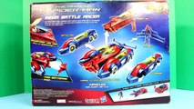 [Amazing] Spider Man Mega Battle Racer Gets Attacked By Shark Marvel Comics Toy Spiderman