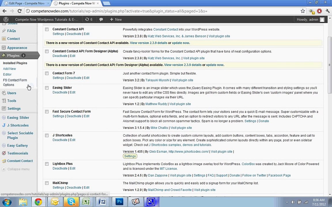 Contact Form 7 Tutorial - How to Add a Form to WordPress.mp4