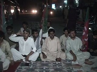 MWM and Awami Tehreeq Dharna Jacobabad BY SARFARAZANSARI