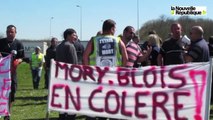 VIDEO. Blois : nouvelle manifestation des MoryGlobal qui bloquent la ville