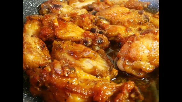 ALITAS DE POLLO FRITO AL AJILLO tradicional - Recetas de Cocina Faciles Rapidas y Economicas