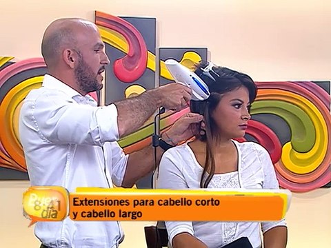 Estilista explica aspectos que debe tomar en cuenta al colocar las extensiones