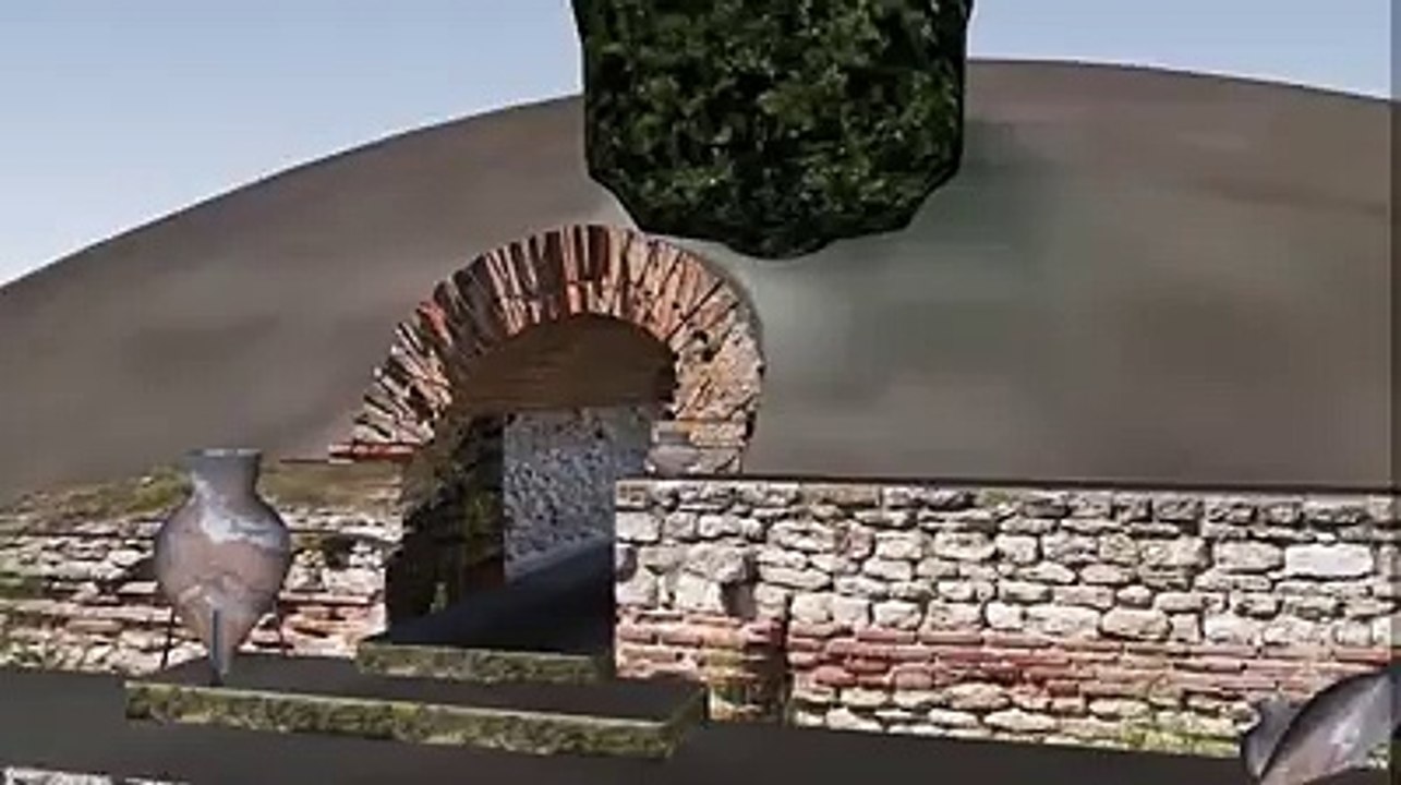 Tümülüs - Antik Mezar Odası ( 3D Animasyon )_1
