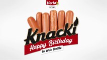 Rapp pour Herta - «40 ans, Knacki Happy Birthday, la série limitée» - avril 2015 - Lolita