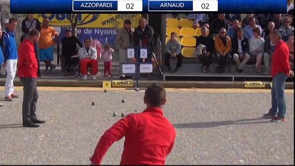 International de l'Olivier 2014 à Nyons : quart AZZOPARDI vs ARNAUD