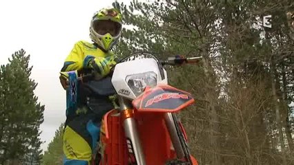 Portrait de Samantha Tichet, championne enduro en Lozère