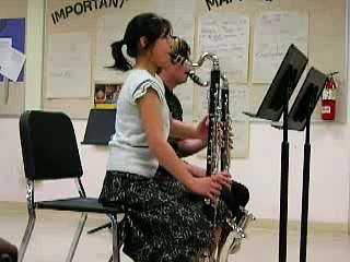 Bass Clarinet Duet