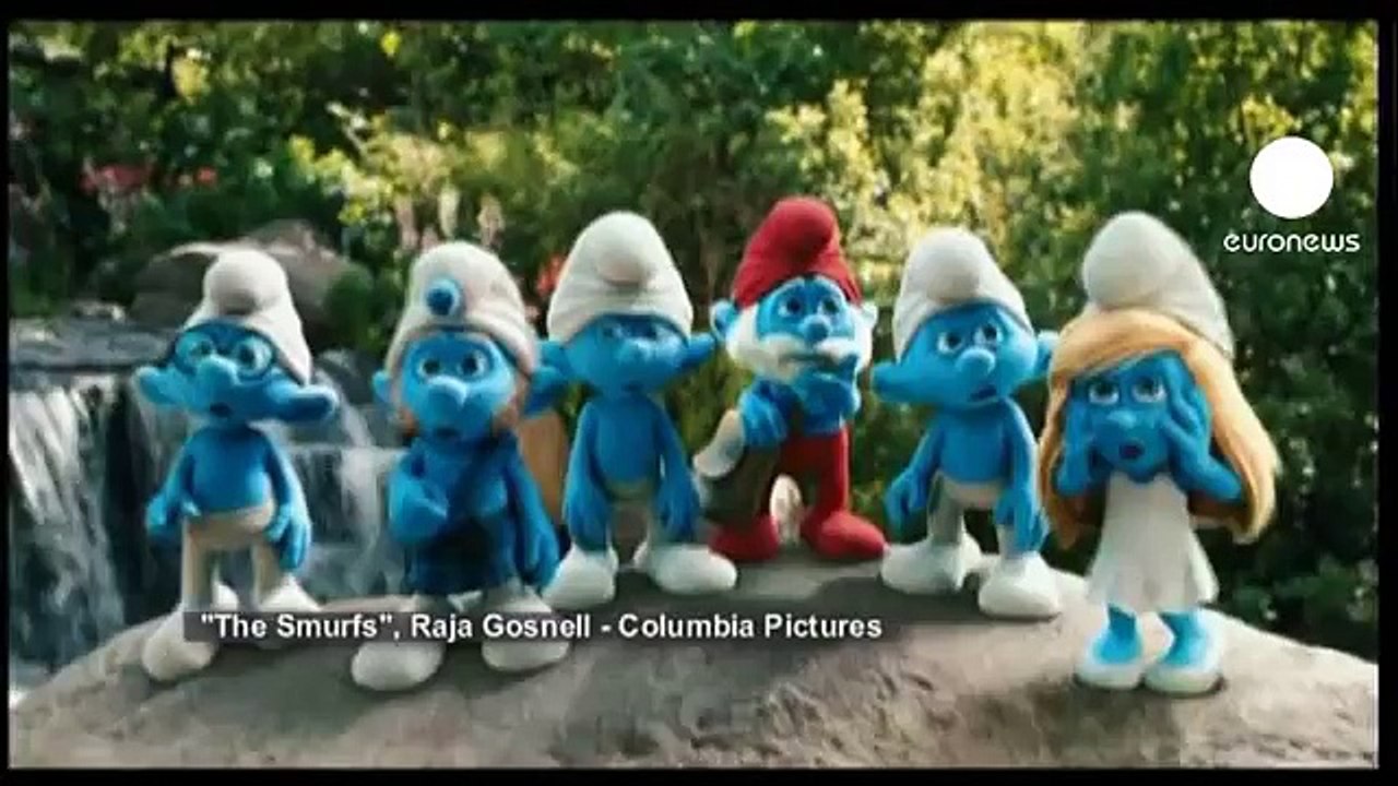 euronews cinema - Arrivano i Puffi...a New York!