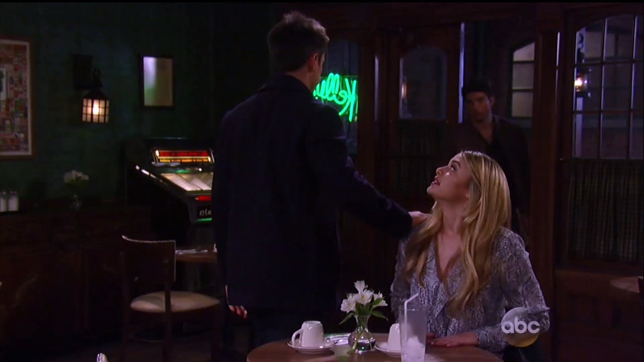 Bryan Craig as Morgan Corinthos on General Hospital - March 23, 2015