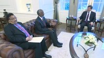 Davutoğlu, Sudan Dışişleri Bakanı Karti'yi Kabul Etti