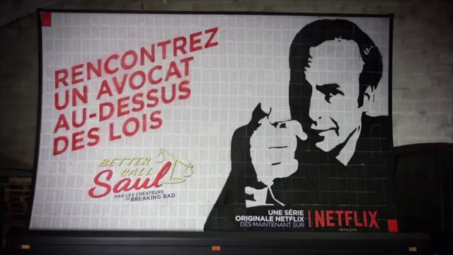 Ogilvy & Mather Paris pour Netflix - «Better call Saul» - avril 2015