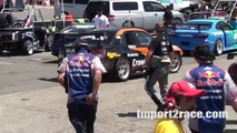 Crash Subaru Sti vs Ford Mustang drifting @ Wall,NJ
