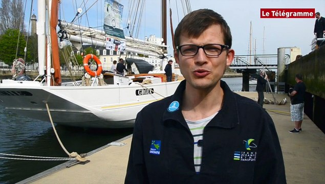 Lorient. Fret à la voile : le Biche appareille pour un mois de navigation