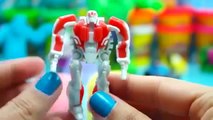 Play doh Surprise eggs peppa pig toy Transformers egg Surprise opening