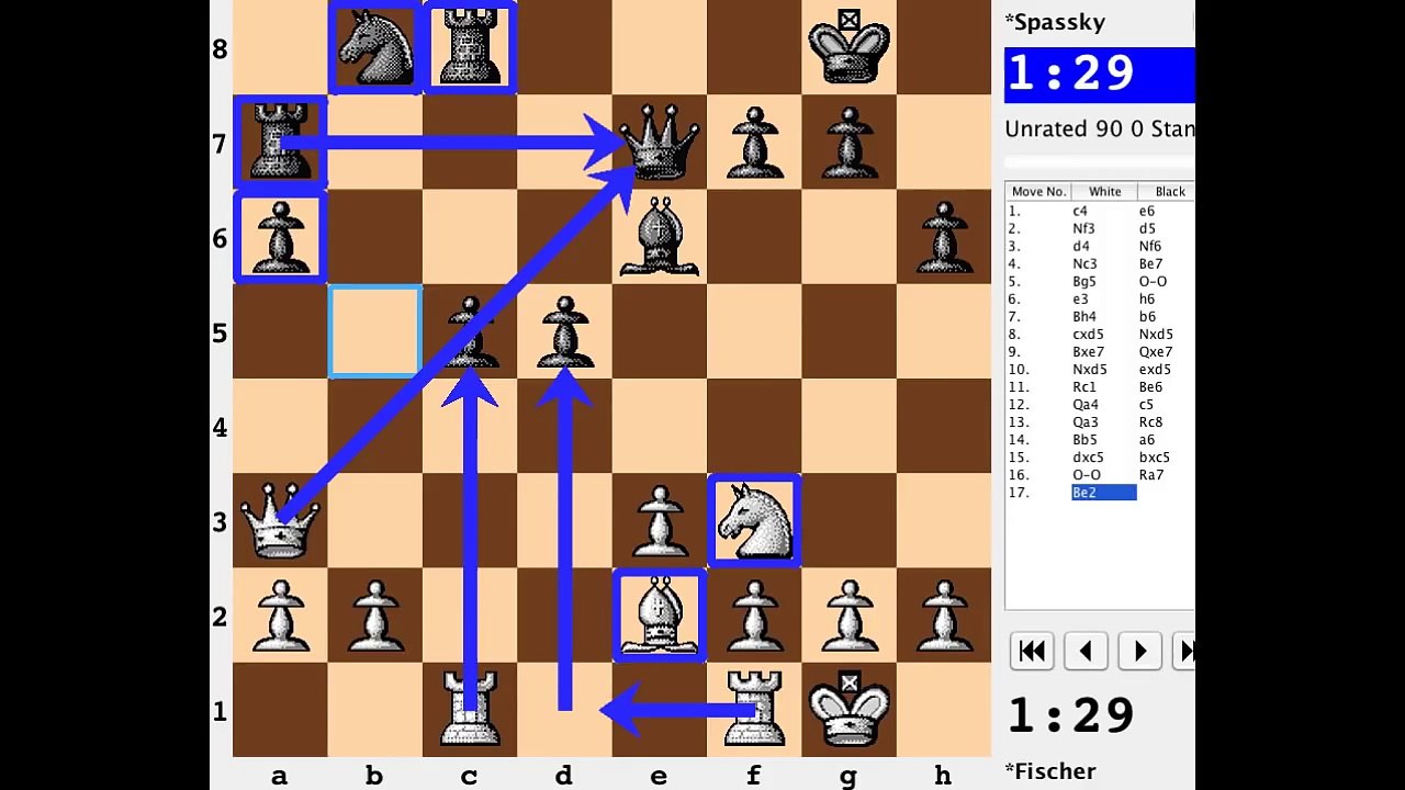 Game 6: Fischer vs Spassky - 1972 World Chess Championship