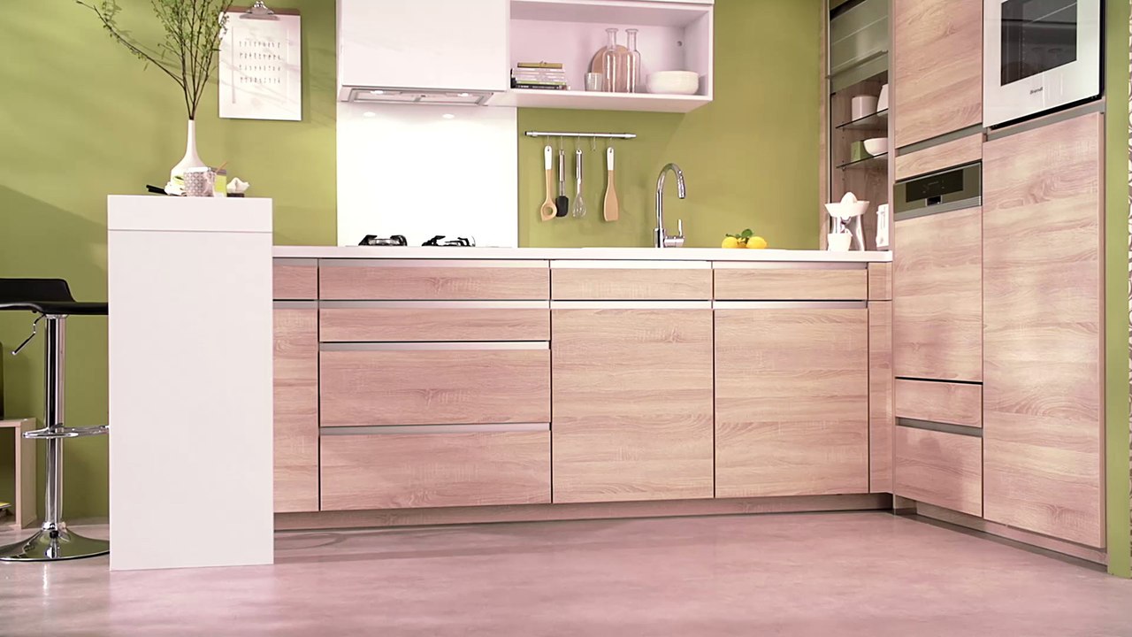 La cuisine petit espace Salsa - Conforama