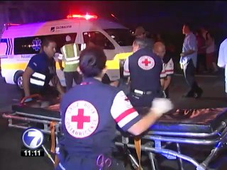 Dos heridos tras choque frontal